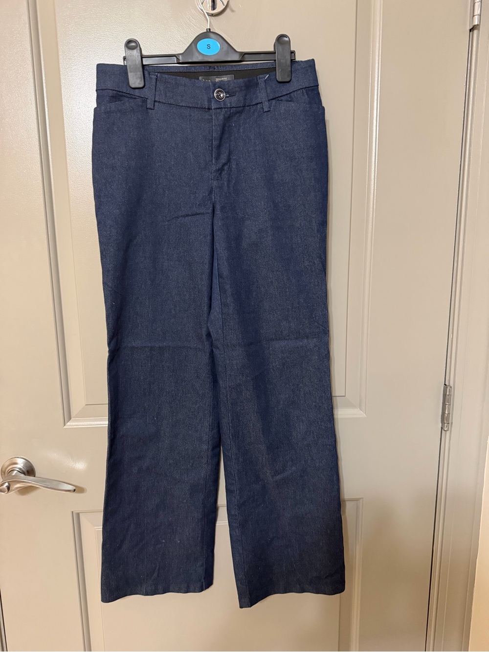 Lee Women's Dark Blue Wide Leg Jeans